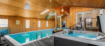 Luxe Paradise - Indoor Pool, Hot tub, Sauna, Gym !