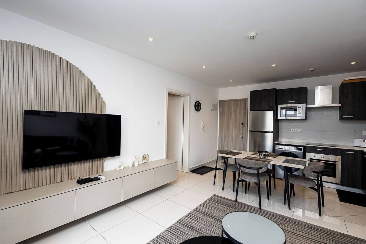 奢華套房, 陽台, 城市景觀 | 起居區