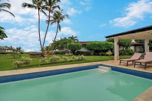 Pool - Beautiful ocean front villa en el Limón near las Terrenas. (El Limón)