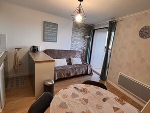 Interior - Studio cabin, lake view - 4 guests (Les Angles)