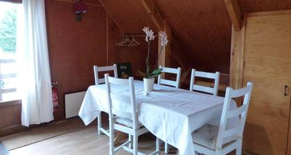 Chalet avec animaux admis, vue sur carrières