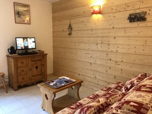 TV - Studio cabin in the center - 4 guests (Les Carroz d'Arâches)