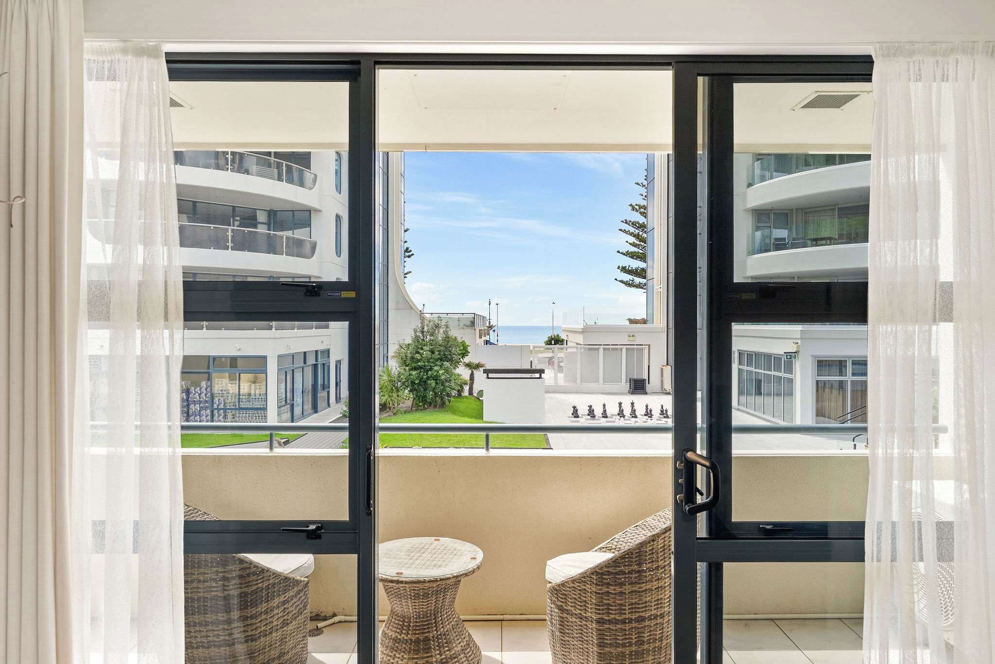 View from balcony