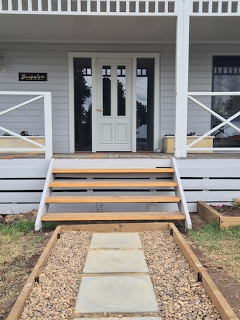 Exterior detail. The Bungalow On Wilson