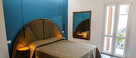 Chambre Triple, balcon, vue ville