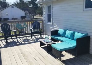 Terrace/patio - Newly listed!
The Mermaid House -
Cozy, Charming and Private in Cape May County (Lower Township)