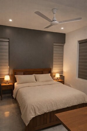 Værelse - 2 soveværelser - ryger - terrasse