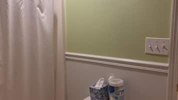 SĂšche-cheveux, serviettes fournies, savon, papier toilette