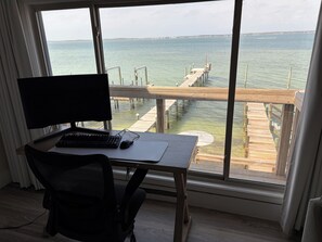 Interior - Waterfront with Private Dock + Bunk Room for 4-Sleeps Large Groups (Gulf Breeze)