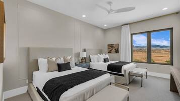 9 bedrooms, iron/ironing board, travel crib, WiFi