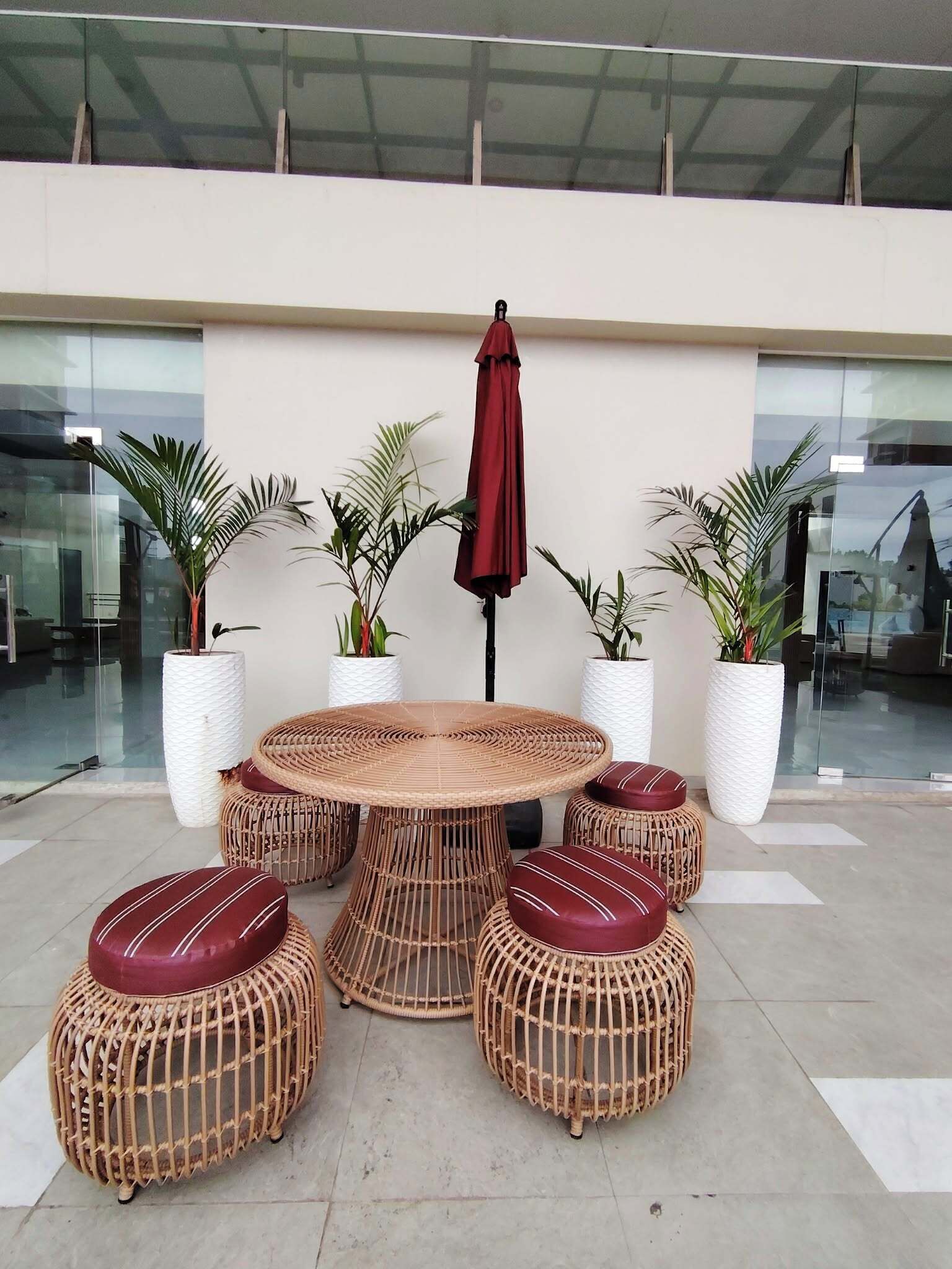 Enceinte de l’hébergement