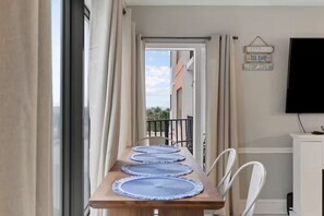 Dining - Oceanfront Balcony- Rooted In Sea Glass Retreat (Myrtle Beach)