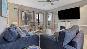 Smart TV, fireplace, video games - Oceanfront Balcony- Rooted In Sea Glass Retreat (Myrtle Beach)