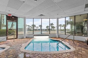 Indoor pool, outdoor pool - Oceanfront Balcony- Rooted In Sea Glass Retreat (Myrtle Beach)