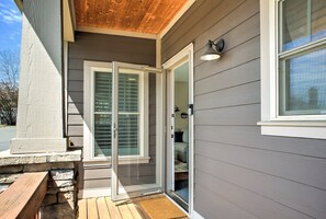 Exterior detail - Home Near Biltmore Estate | Pet-Friendly 3BR (30-Night Minimum + Year-Long Lease Option) (Asheville)