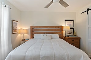 2 chambres, fer et planche Ă repasser, Wi-Fi gratuit, draps fournis