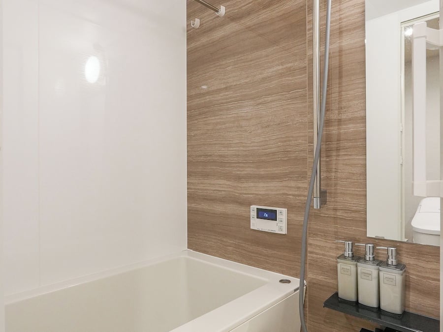 Basic-Apartment, 1 Doppelbett, Küche (101) | Badezimmer