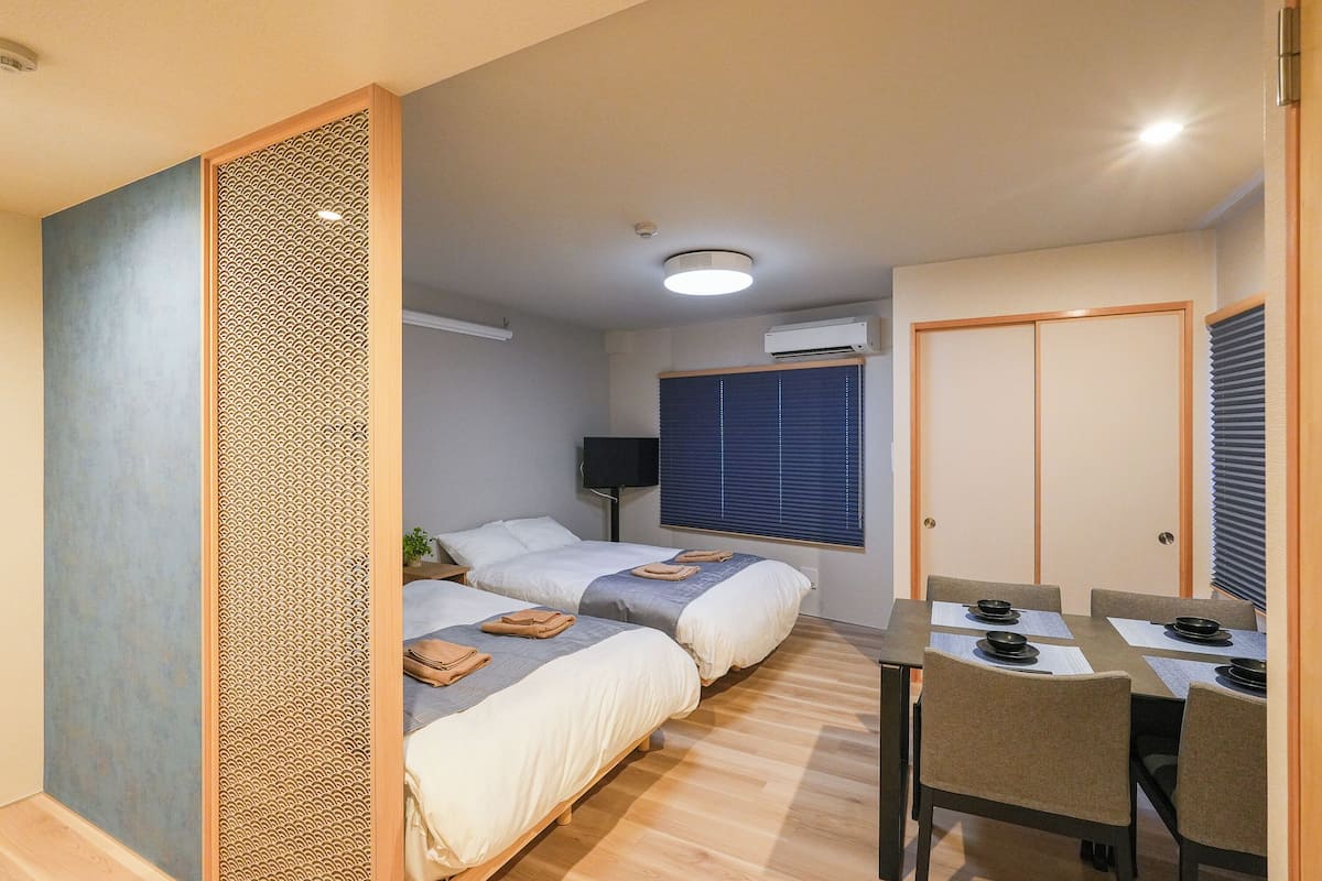 Departamento clásico, 2 camas matrimoniales, cocina (204)