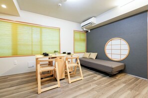 Family Apartment, Accessible Bathtub, Kitchen (402) | Dining - Seed INN Haneda Terrace (Tokyo)