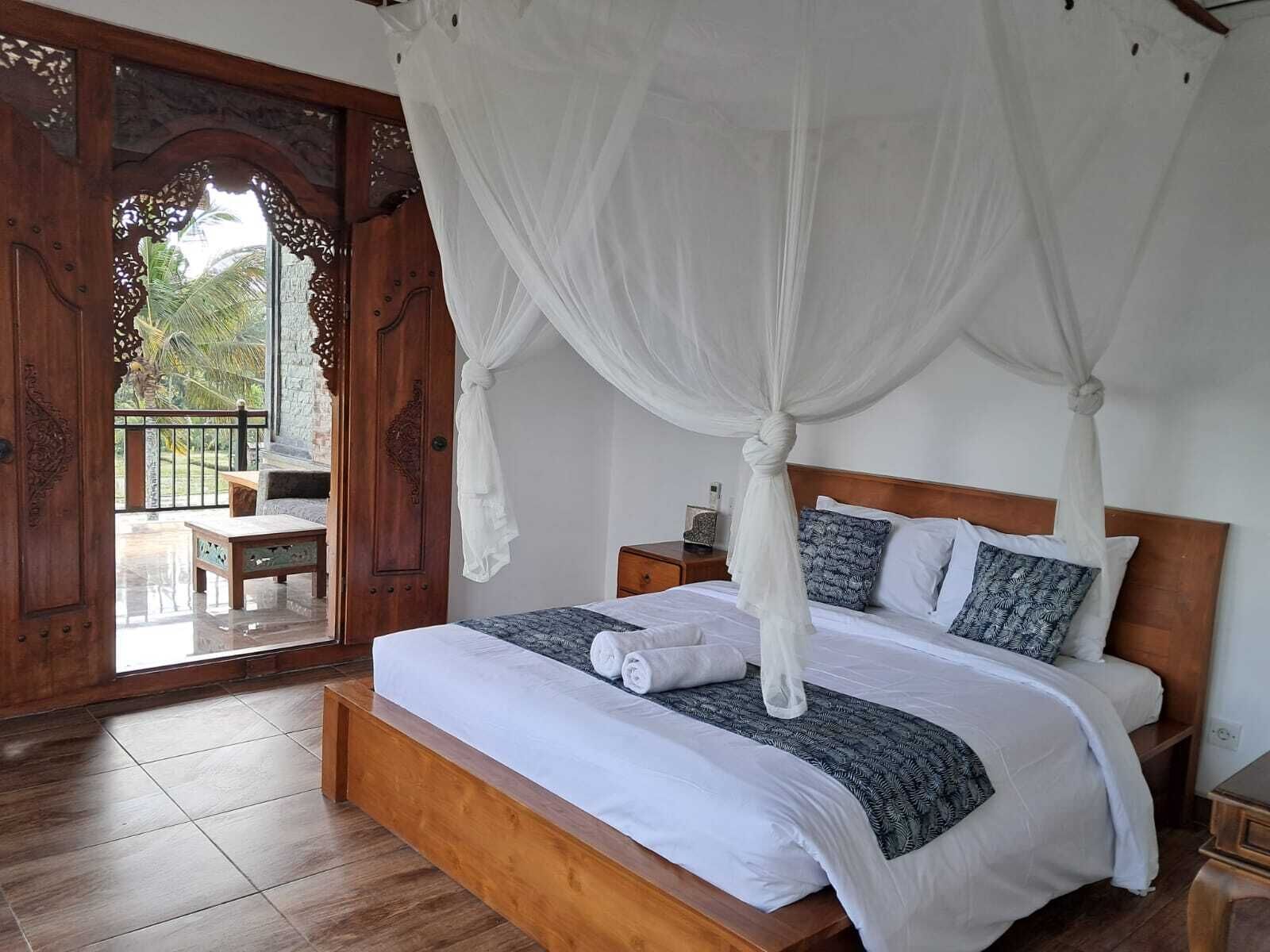 Ferienhaus, 2 Schlafzimmer, Gartenblick