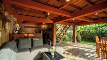 Villa, 1 Bedroom, Private Pool | Living area