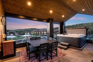 Restauration en plein air