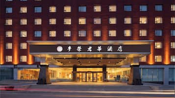 Front of property - evening/night