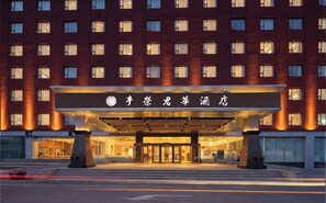 Front of property – evening/night