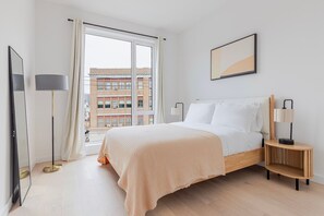 1 bedroom, iron/ironing board, WiFi, bed sheets - Blueground | The Village, fitness center, nr Liberty State Park (Jersey City)