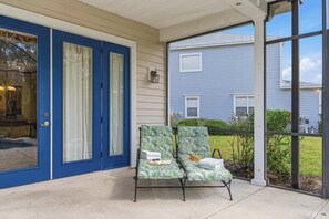 Terrace/patio - 5BR home w private heated pool (Kissimmee)