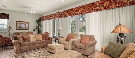 Área de sala de estar