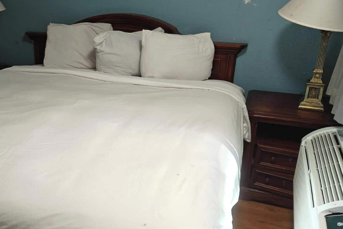 Huone, 1 keskisuuri parisänky, tupakointi kielletty