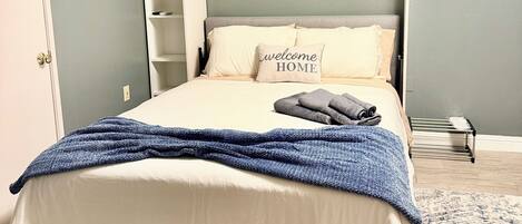1 habitación, wifi y ropa de cama