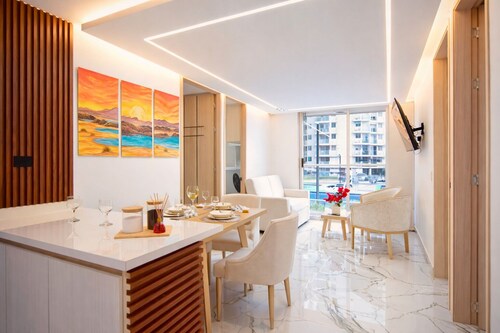 Modern apartment near Buenavista with balcony, A/C and Gym