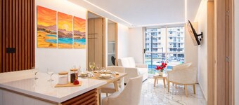 Modern apartment near Buenavista with balcony, A/C and Gym