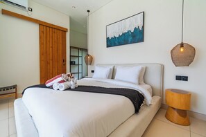 1 bedroom, free WiFi, bed sheets - 1BR Private Pool Villa in Batu Bolong • Walk to Cafés (Badung)