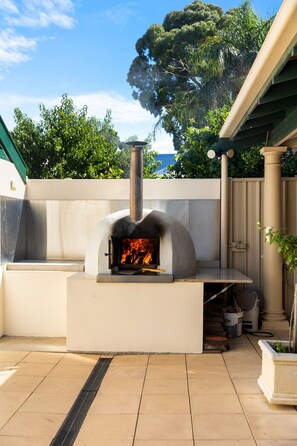Terrace/patio - Wayville House—Inner-city Heritage Charm with Garden (Wayville)