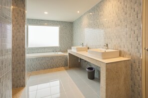 Bathroom - First Private Pool Villa, 4-bedroom private pool villa in peaceful Ao Nang, (Ao Nang)