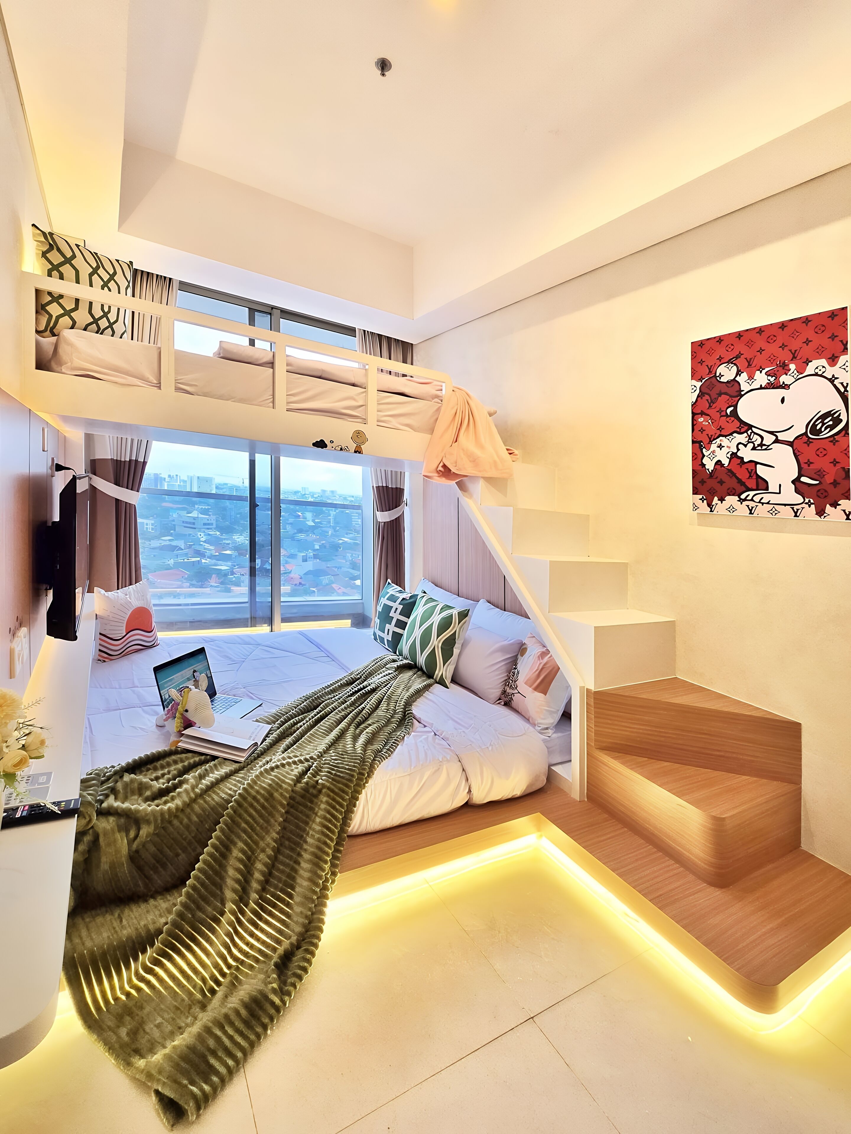 Apartment, 3 Bedrooms, City View