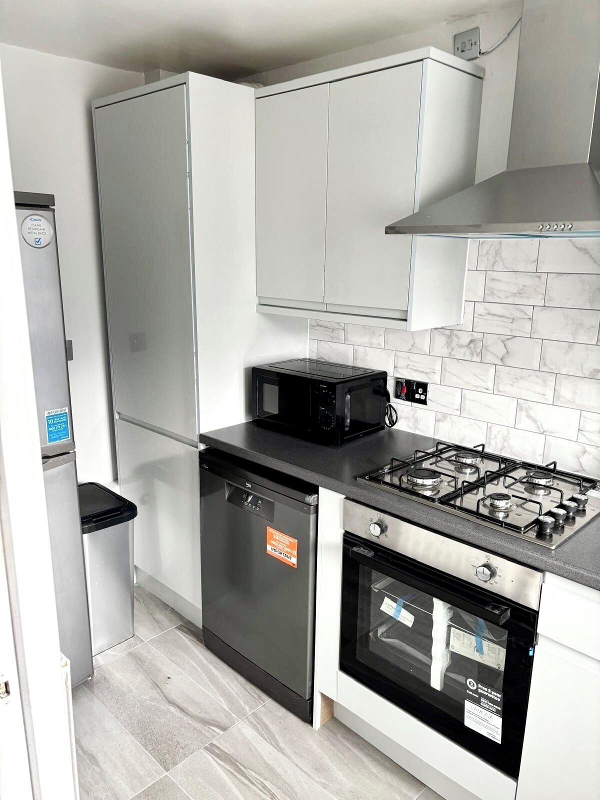 Microwave, oven, stovetop