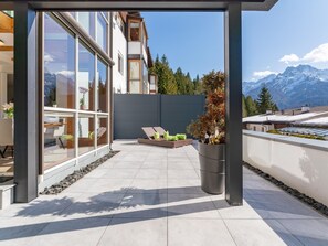 Terrace/patio - Stylish apartment in quiet location in Waidring (Waidring)