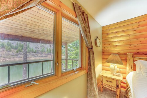 Riverside St Regis Cabin w/ Fire Pit + Grill