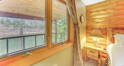 Riverside St Regis Cabin w/ Fire Pit + Grill