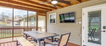 3 Mi to UT & Market Square: Poolside Retreat!