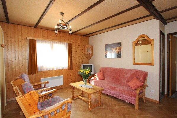 Chalet Klasik, 3 kamar tidur | Ruang keluarga
