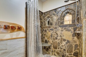 Hair dryer, towels - Steps to Private Beach! Family Home on Lake James (Nebo)