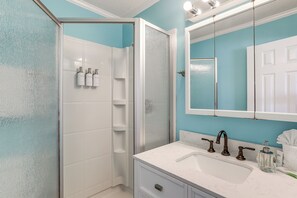 Hair dryer, towels - Golden Mile Getaway Steps from the Beach (Myrtle Beach)