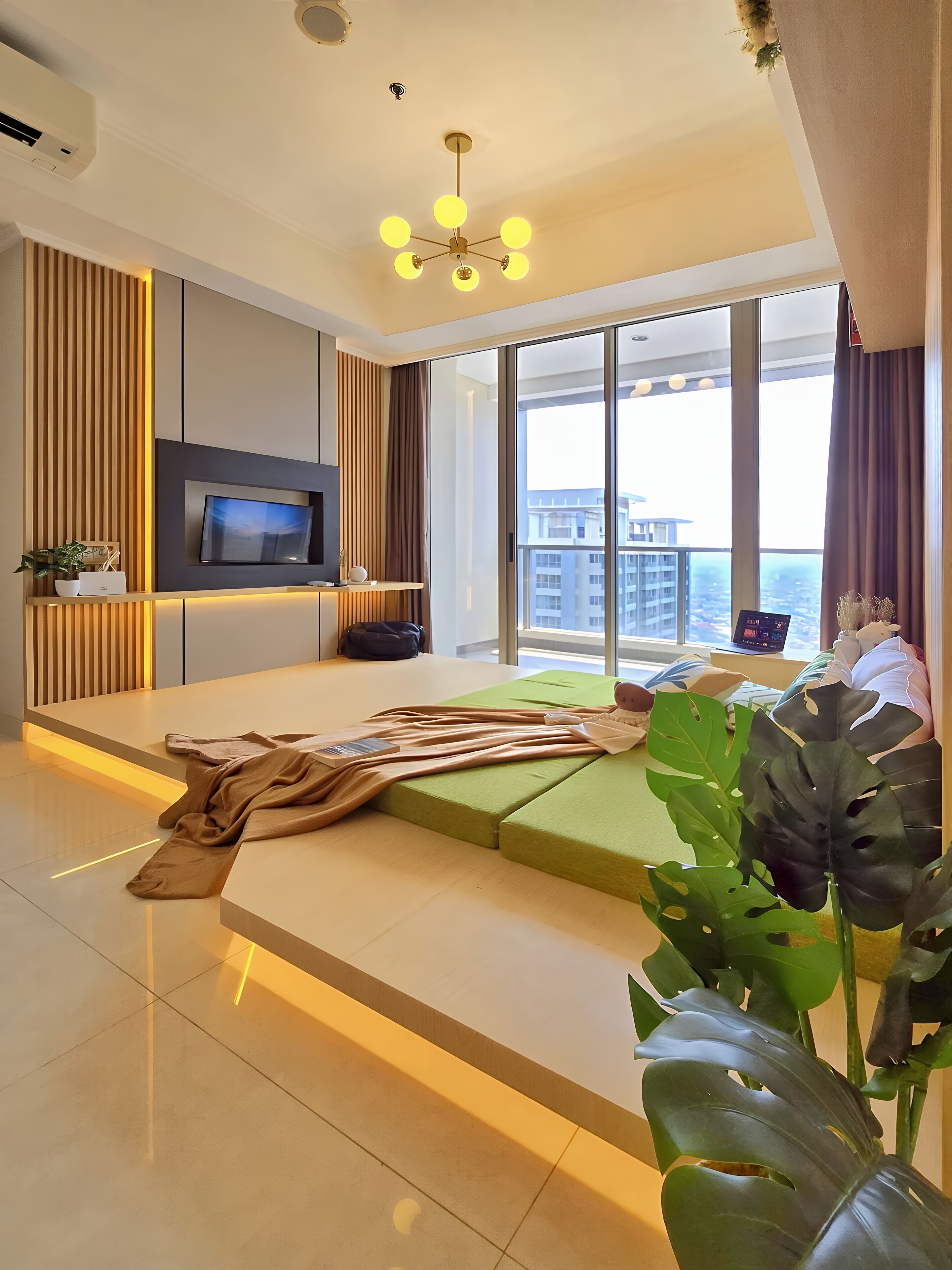 Appartement, 3 slaapkamers, uitzicht op stad