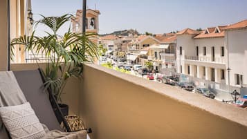 Junior suite, privébadkamer | Terras