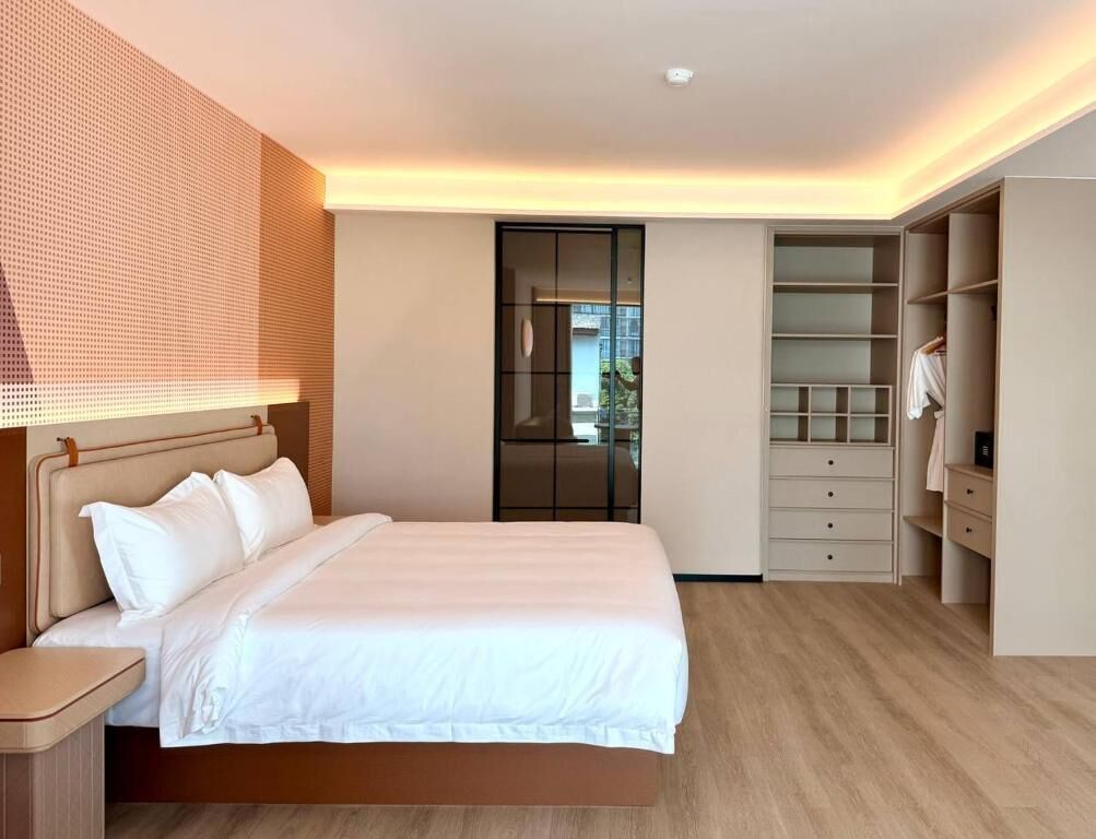 Phòng Suite dành cho gia đình, quang cảnh thành phố